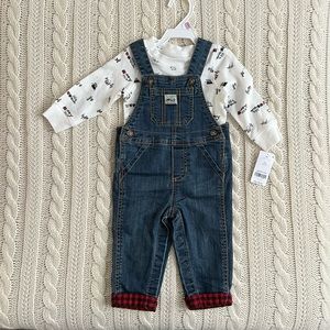 Overalls and Shirt set